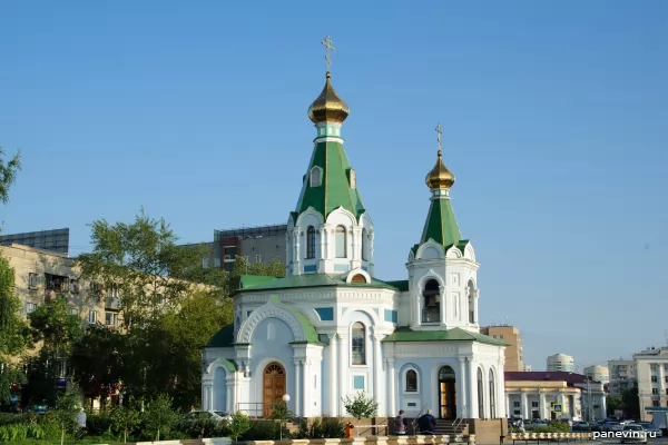 The temple in honor of the Icon of the Mother of God