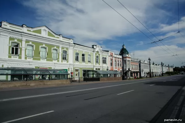 Купеческие особняки на улице Ленина