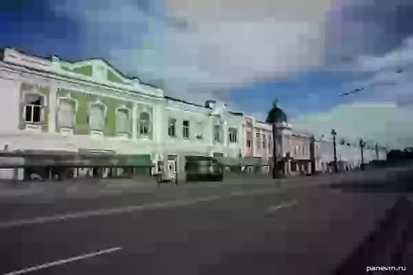 Купеческие особняки на улице Ленина фото - Омск