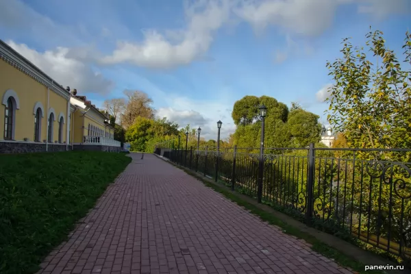 Embankment of the Vologda River