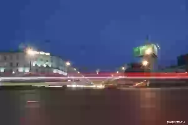 Ночная улица Якова Свердлова фото - Екатеринбург, екб