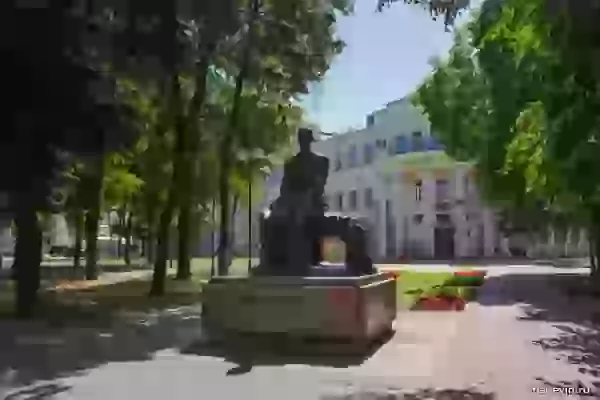 Памятник Бунину фото - Воронеж, врн