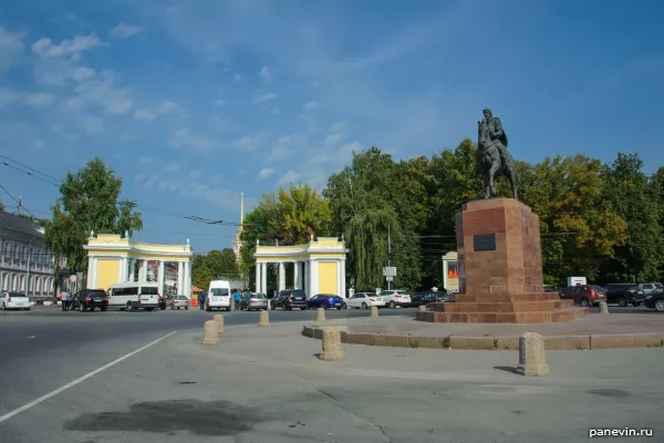 Monument to Oleg Ryazansky