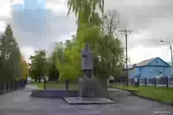Monument to the poet N. M. Rubtsov photo - Vologda