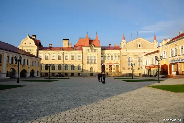 Rybinsk Museum-Reserve, view from Red Square