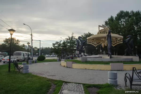 Sculpture Siberian open spaces