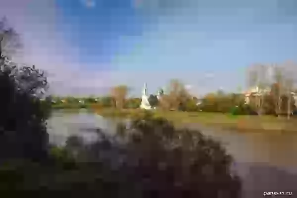 View of the Temple of the Presentation of the Lord photo - Vologda