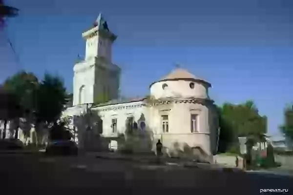 Building of a bourgeois police unit photo - Voronezh