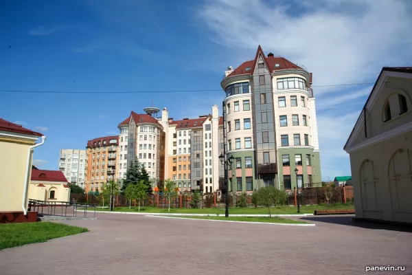 Residential building on the territory of the fortress