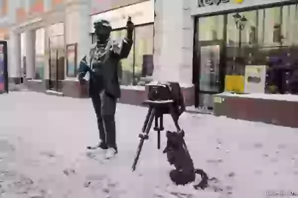 Photographer with a dog photo -  Nizhny Novgorod 