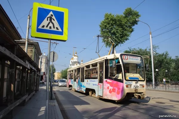 Irkutsk tram photo - City transport