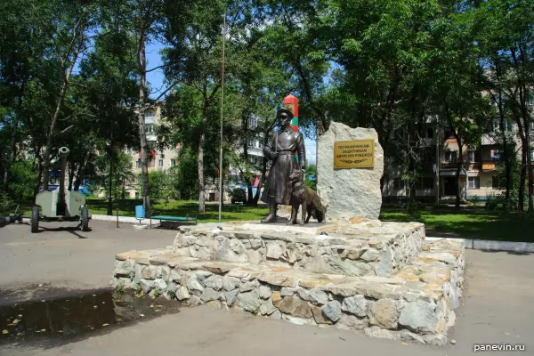 Memorial complex to border guards-defenders of the Amur borders