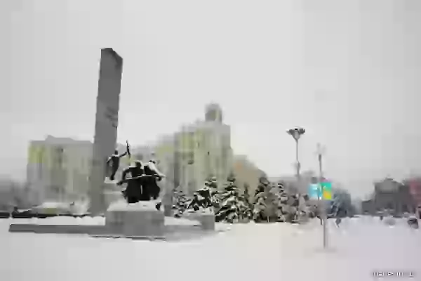 Memorial complex of military and partisan glory photo - Bryansk
