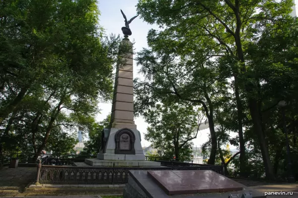 Monument to Admiral G.I. Nevelsky