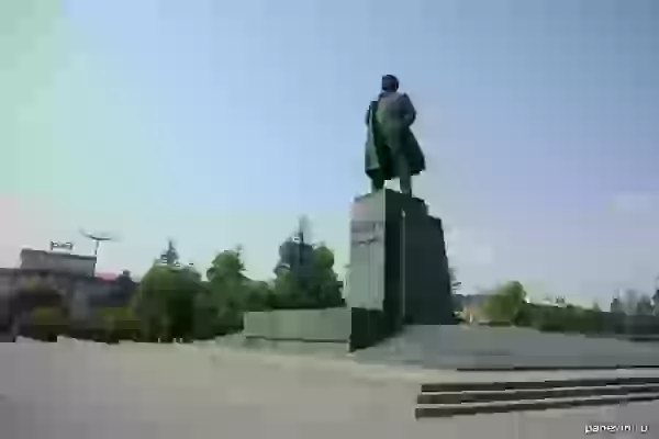 Monument to Lenin photo - Krasnoyarsk