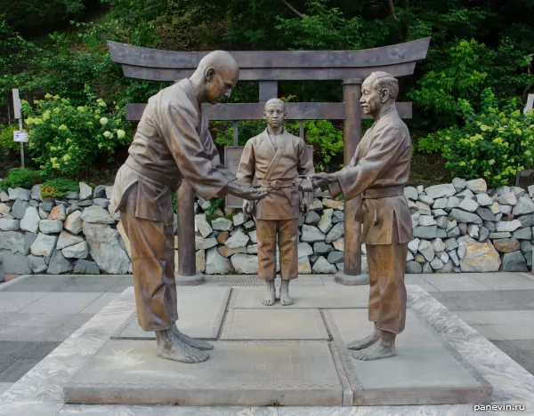 Monument to the founder of judo in Russia