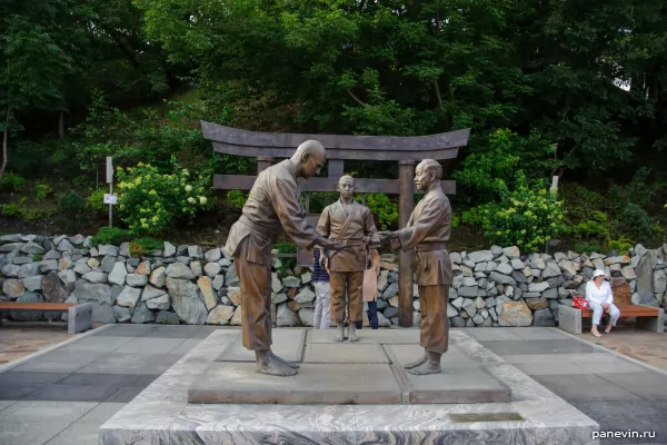 Monument to the founders of judo