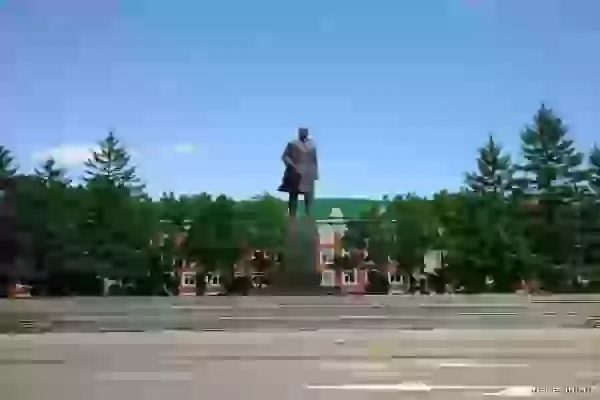 Памятник В. И. Ленину фото - Биробиджан