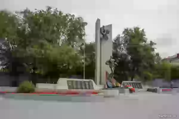 Памятник воинам погибшим в локальных конфликтах фото - Курган