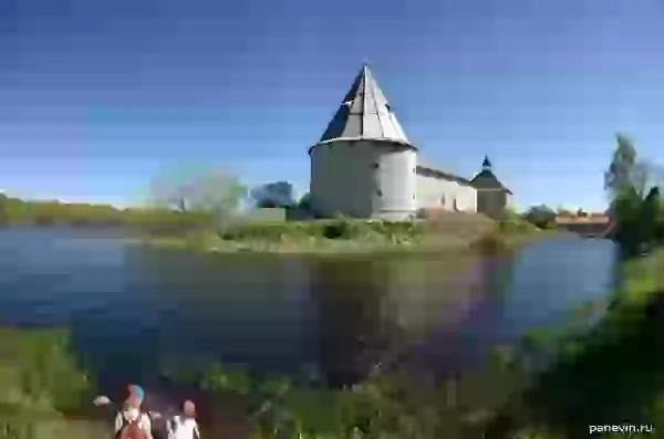 Панорама Староладожской крепости фото - Старая Ладога
