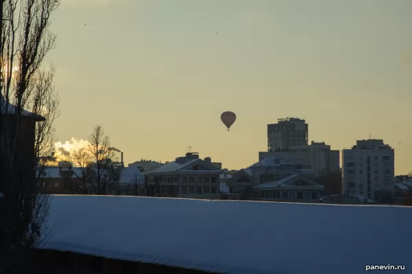 Воздушный шар над Нижним Новгородом