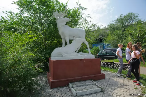 Sculpture "Elk"