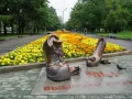 Скульптурная композиция «Мы выбираем жизнь!»