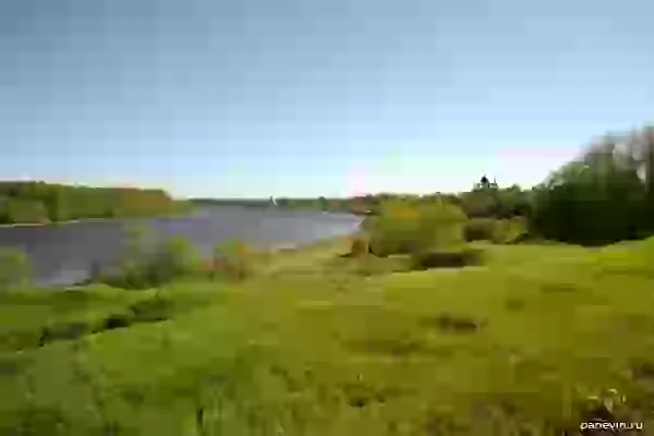 View of the Volkhov River photo - Staraya Ladoga