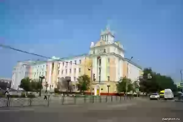 Building of the House of Political Education photo - Ulan-Ude