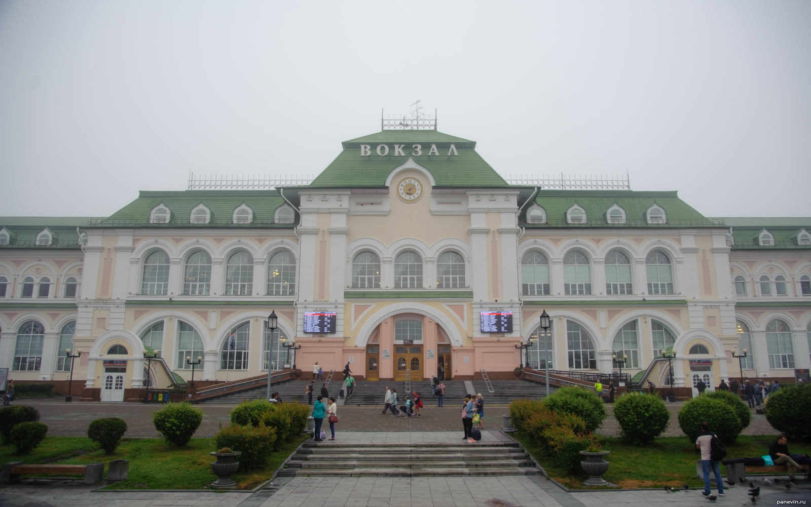 хабаровск железнодорожный вокзал