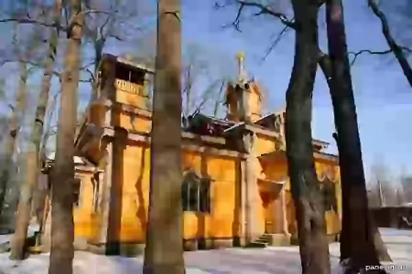 Деревянная Пантелеймоновская церковь в Коломягах фото - Церкви и соборы СПб